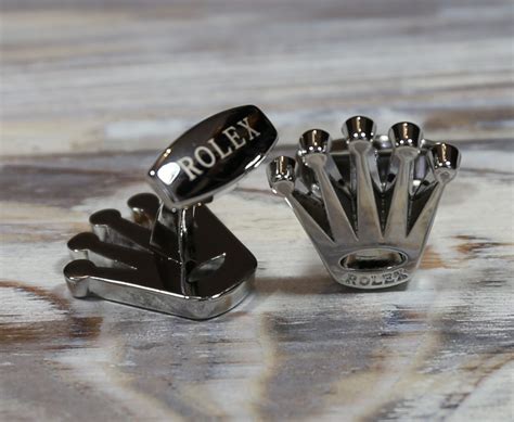 rolex crown cufflinks for sale